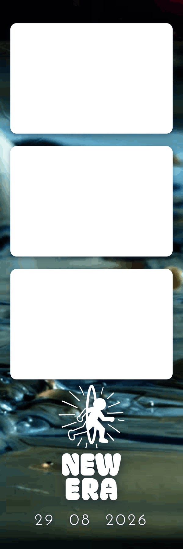 new era strip: a cold chrome photograph under the white new era figure and the date 29 08 2026